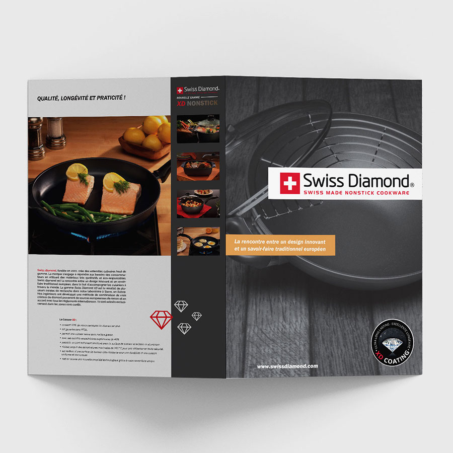 Dépliant Swiss Diamond - vue générale